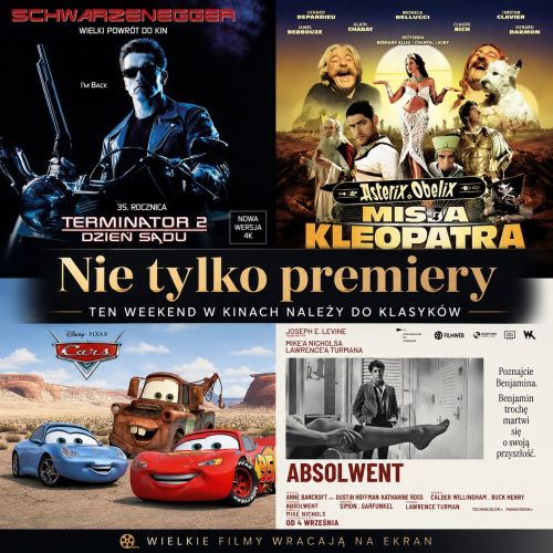 Nie tylko premiery. Ten weekend w kinach należy do klasyków